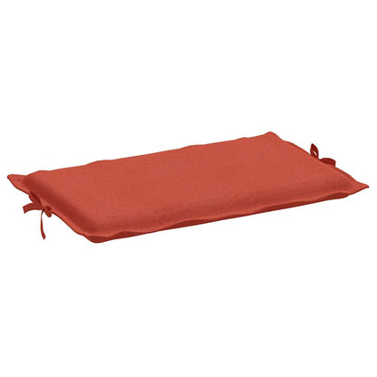 Cuscino per Lettino Prendisole Rosso Mélange 186x58x4cm Tessuto | homemem39