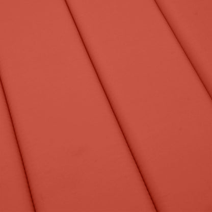 Cuscino per Lettino Prendisole Rosso Mélange 186x58x4cm Tessuto | homemem39