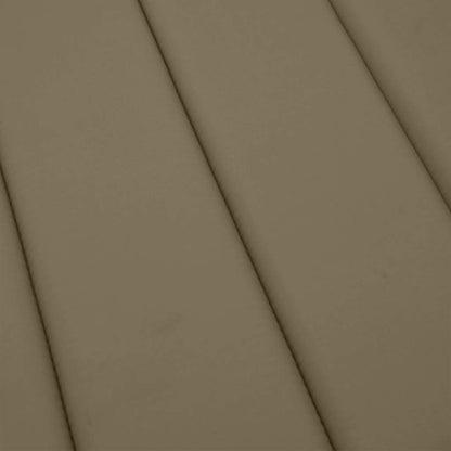 Cuscino per Lettino Prendisole Tortora Mélange 186x58x4cm | homemem39