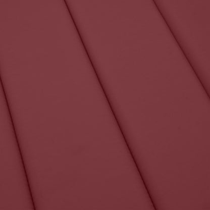 Cuscino per Lettino Prendisole Rosso Vino Mélange 186x58x4cm | homemem39