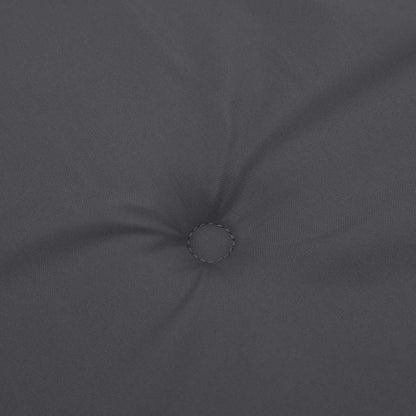 Cuscino per Sdraio Antracite Mélange (75+105)x50x3cm in Tessuto | homemem39