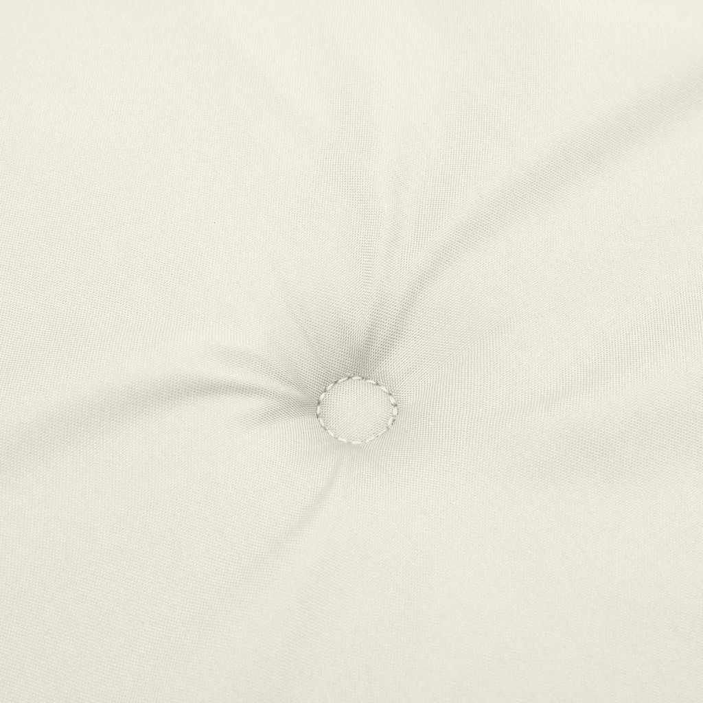 Cuscino per Sdraio Crema Mélange (75+105) x 50 x 4 cm in Tessuto | homemem39