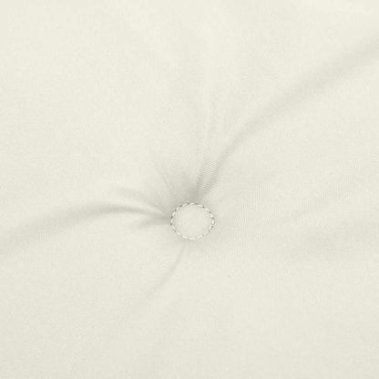 Cuscino per Sdraio Crema Mélange (75+105) x 50 x 4 cm in Tessuto | homemem39