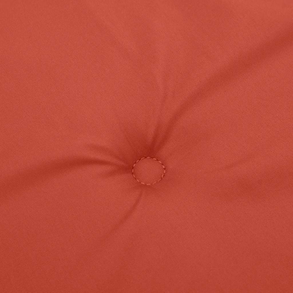 Cuscino per Sdraio Rosso Mélange (75+105) x 50 x 4 cm in Tessuto | homemem39