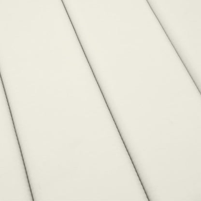 Cuscino per Lettino Prendisole Crema Mélange 200x50x4cm Tessuto | homemem39