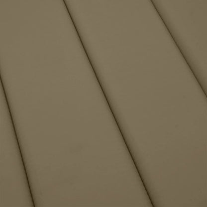 Cuscino per Lettino Prendisole Tortora Mélange 200x50x4 cm | homemem39