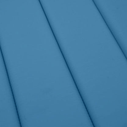 Cuscino per Lettino Prendisole Blu Mélange 200x60x4 cm Tessuto | homemem39