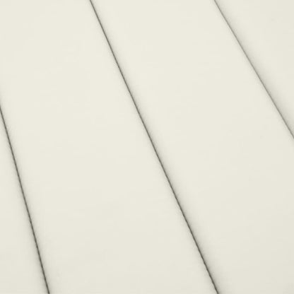 Cuscino per Lettino Prendisole Crema Mélange 200x70x4cm Tessuto | homemem39
