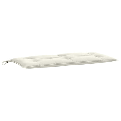 Cuscino Panca Giardino Crema Mélange 100x50x7 cm Tessuto | homemem39
