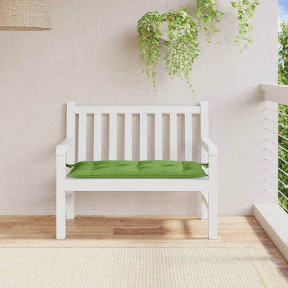 Cuscino Panca Giardino Verde Mélange 100x50x7 cm Tessuto | homemem39