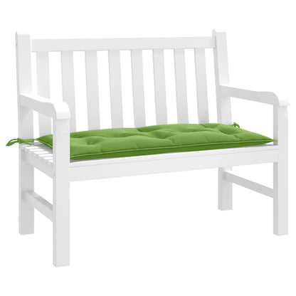 Cuscino Panca Giardino Verde Mélange 100x50x7 cm Tessuto | homemem39