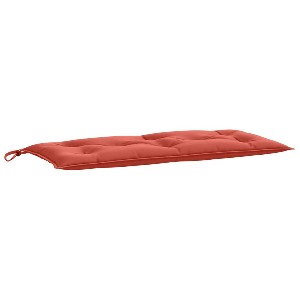 Cuscino Panca Giardino Rosso Mélange 100x50x7 cm Tessuto | homemem39