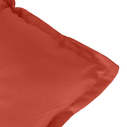 Cuscino Panca Giardino Rosso Mélange 100x50x7 cm Tessuto | homemem39
