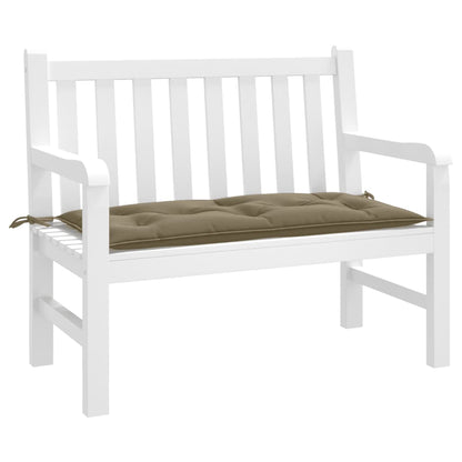 Cuscino Panca Giardino Tortora Mélange 100x50x7 cm Tessuto | homemem39