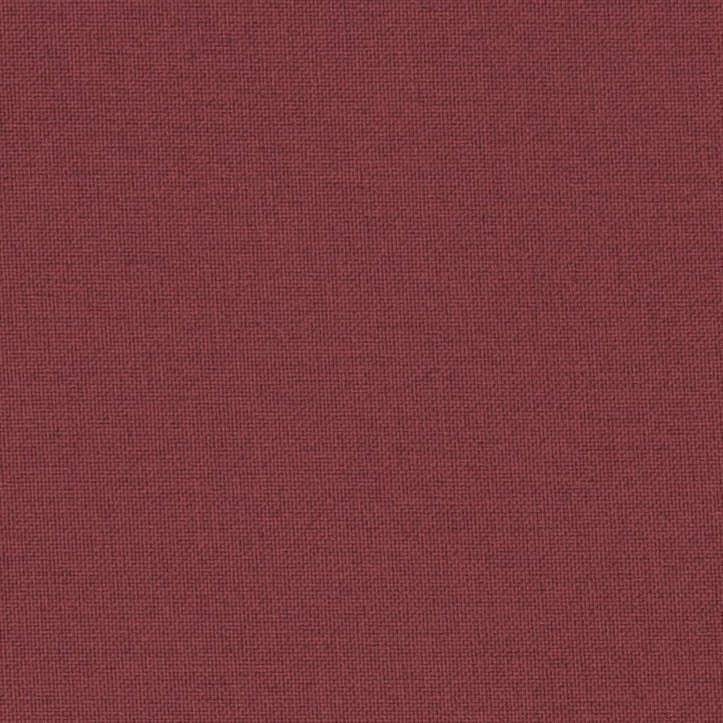 Cuscino Panca Giardino Rosso Vino Mélange 100x50x7 cm Tessuto | homemem39