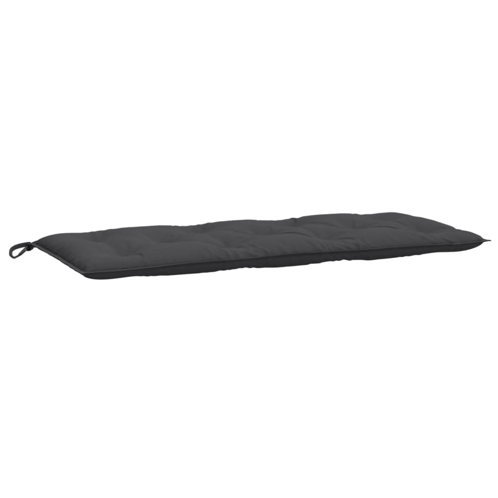 Cuscino Panca Giardino Antracite Mélange 120x50x7 cm Tessuto | homemem39
