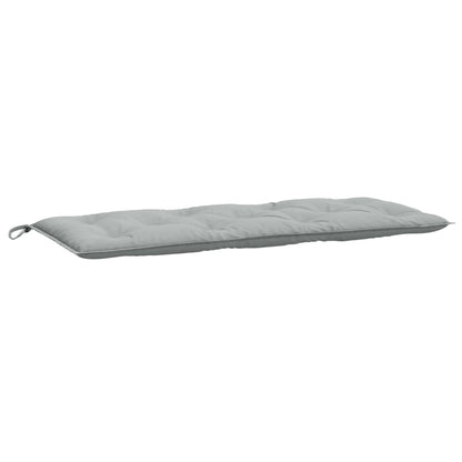 Cuscino Panca Giardino Grigio Chiaro Mélange 120x50x7cm Tessuto | homemem39