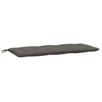 Cuscino Panca Giardino Grigio Scuro Mélange 120x50x7 cm Tessuto | homemem39