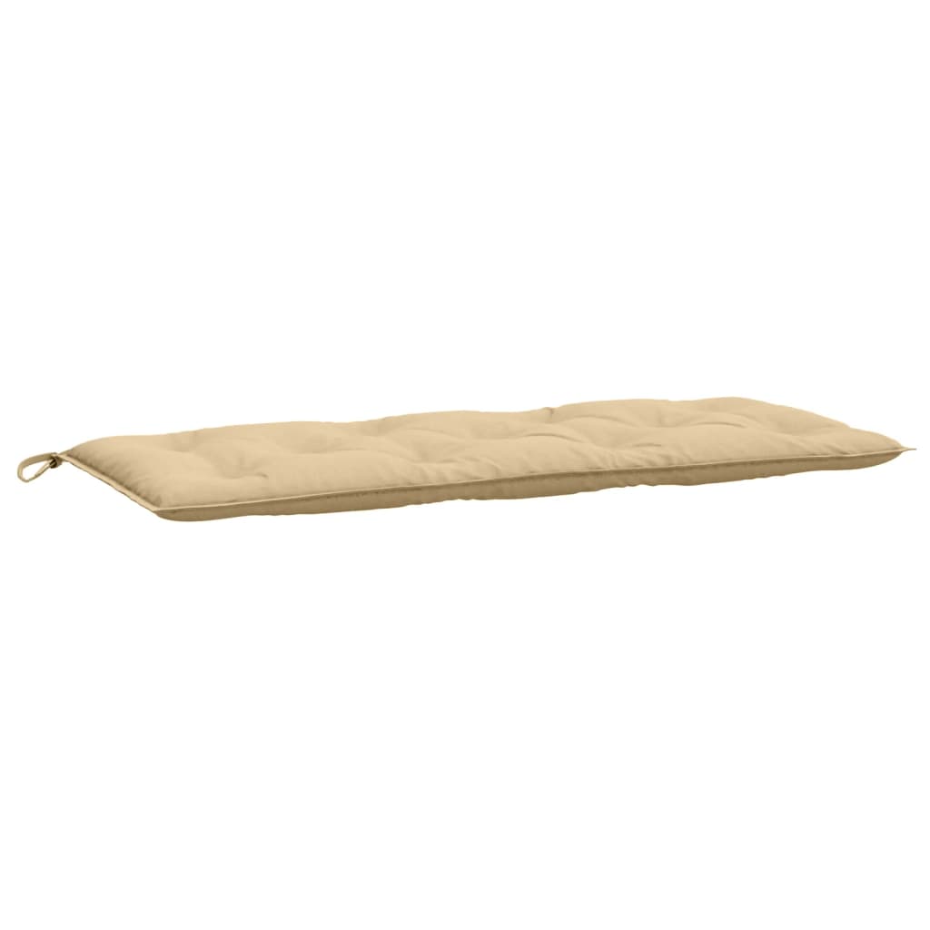 Cuscino per Panca da Giardino Beige Mélange 120x50x7cm Tessuto | homemem39