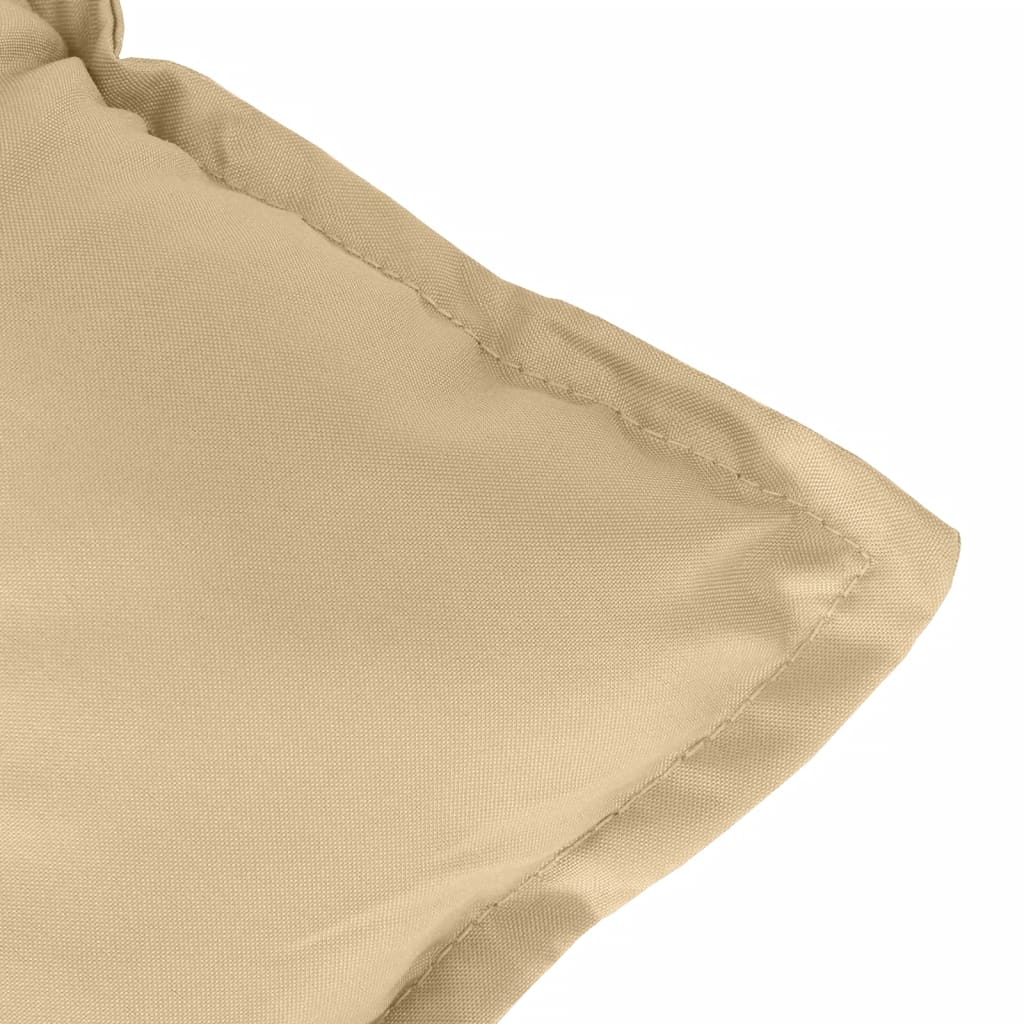 Cuscino per Panca da Giardino Beige Mélange 120x50x7cm Tessuto | homemem39
