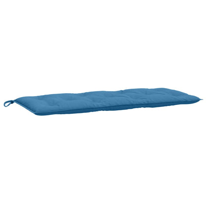 Cuscino per Panca da Giardino Blu Mélange 120x50x7cm in Tessuto | homemem39