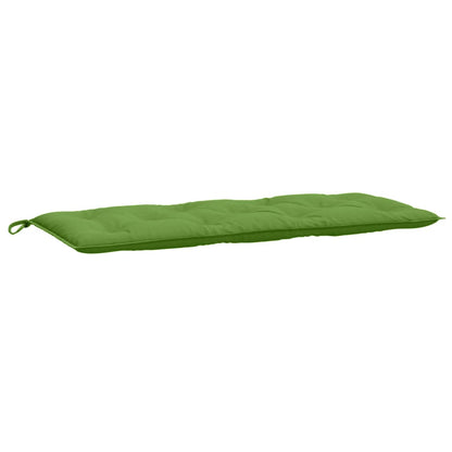 Cuscino per Panca da Giardino Verde Mélange 120x50x7cm Tessuto | homemem39