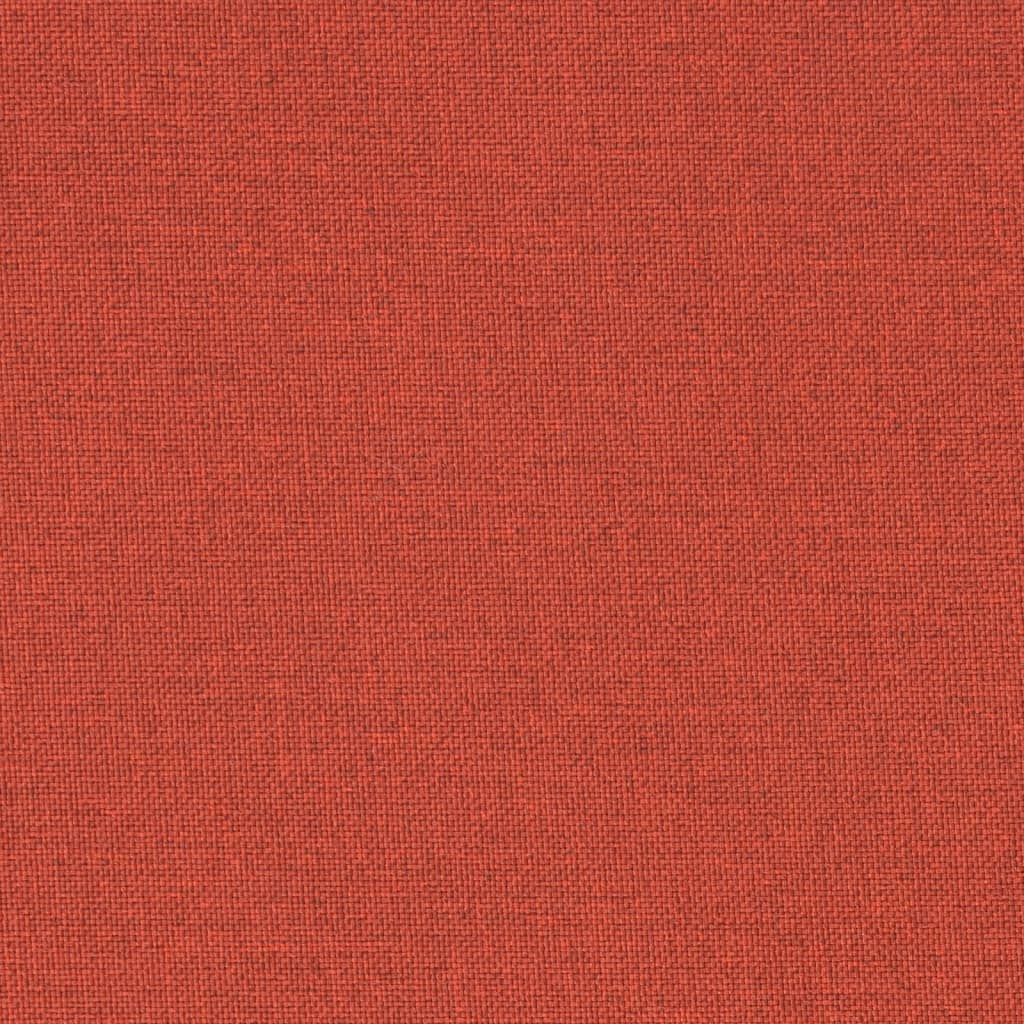 Cuscino Panca Giardino Rosso Mélange 120x50x7cm Tessuto | homemem39