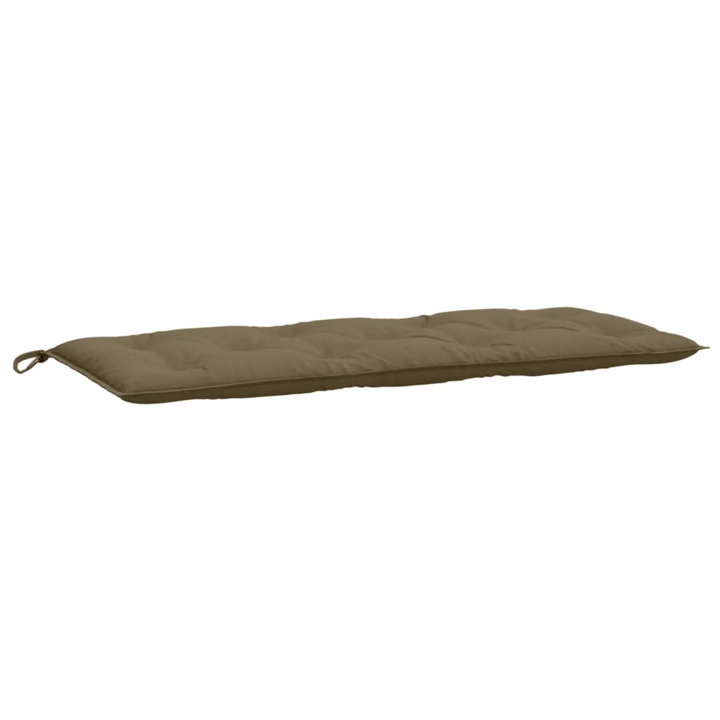 Cuscino per Panca da Giardino Tortora Mélange 120x50x7cm | homemem39