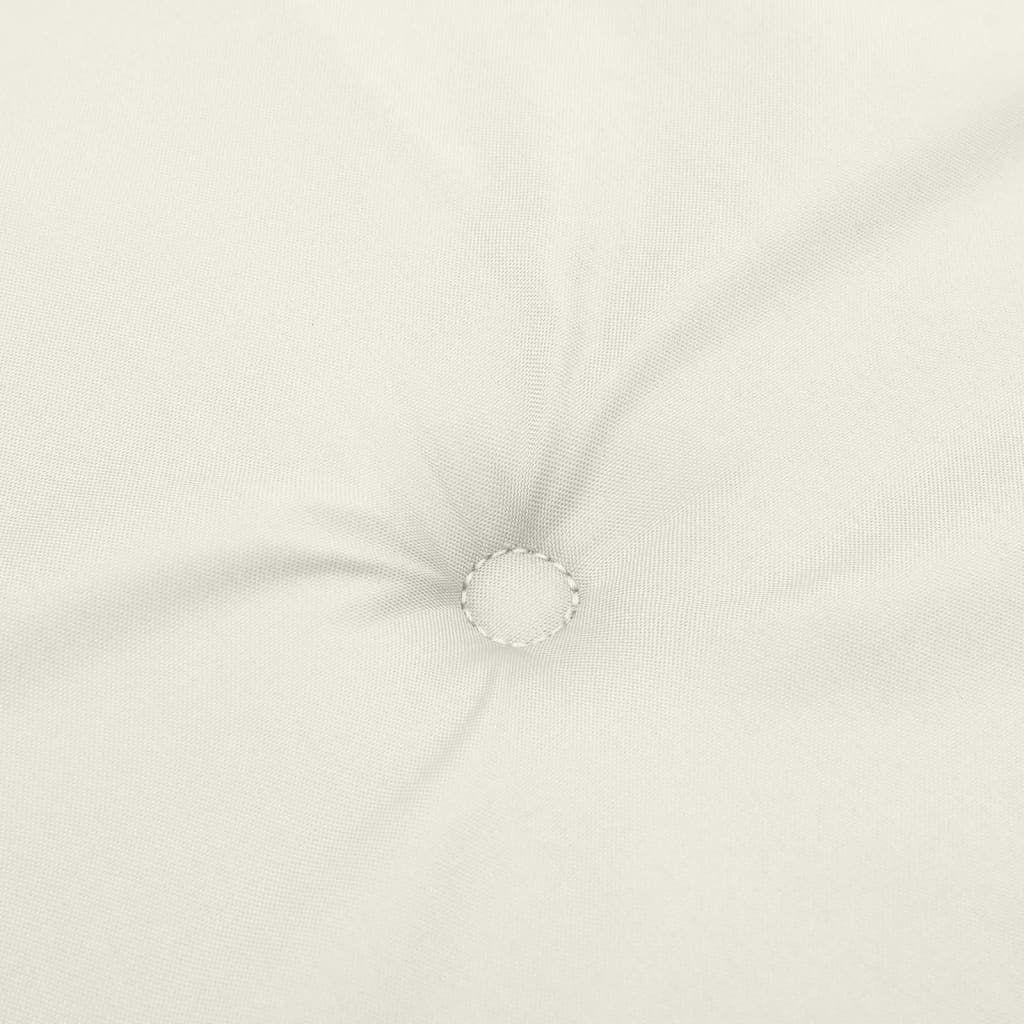 Cuscino per Panca da Giardino Crema Mélange 150x50x7 cm Tessuto | homemem39