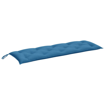 Cuscino Panca da Giardino Blu Mélange 150x50x7 cm in Tessuto | homemem39
