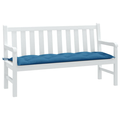 Cuscino Panca da Giardino Blu Mélange 150x50x7 cm in Tessuto | homemem39