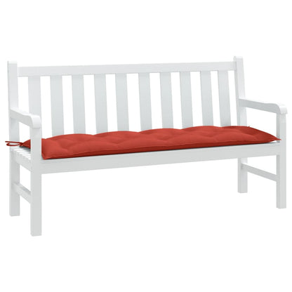 Cuscino Panca da Giardino Rosso Mélange 150x50x7 cm in Tessuto | homemem39