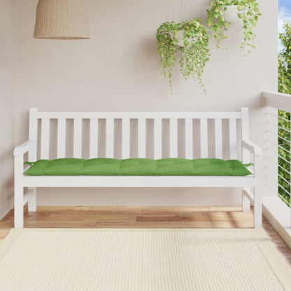 Cuscino Panca da Giardino Verde Mélange 180x50x7 cm in Tessuto | homemem39