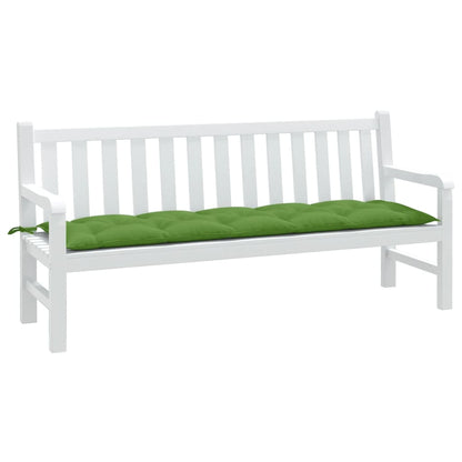 Cuscino Panca da Giardino Verde Mélange 180x50x7 cm in Tessuto | homemem39