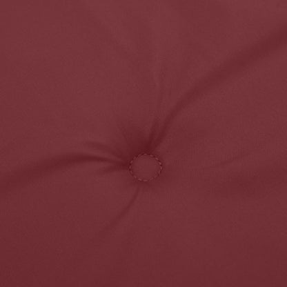 Cuscino Panca da Giardino Rosso Vino Mélange 180x50x7cm Tessuto | homemem39