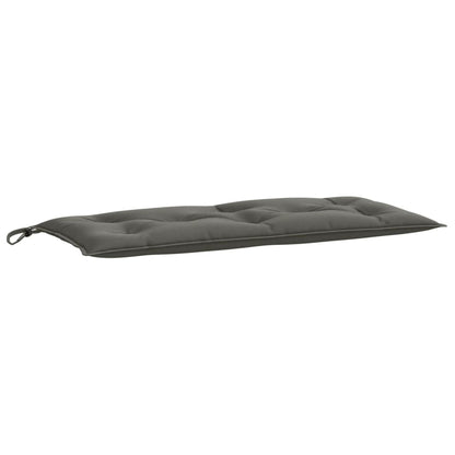 Cuscini Panca Giardino 2pz Grigio Scuro Mélange 100x50x7 cm