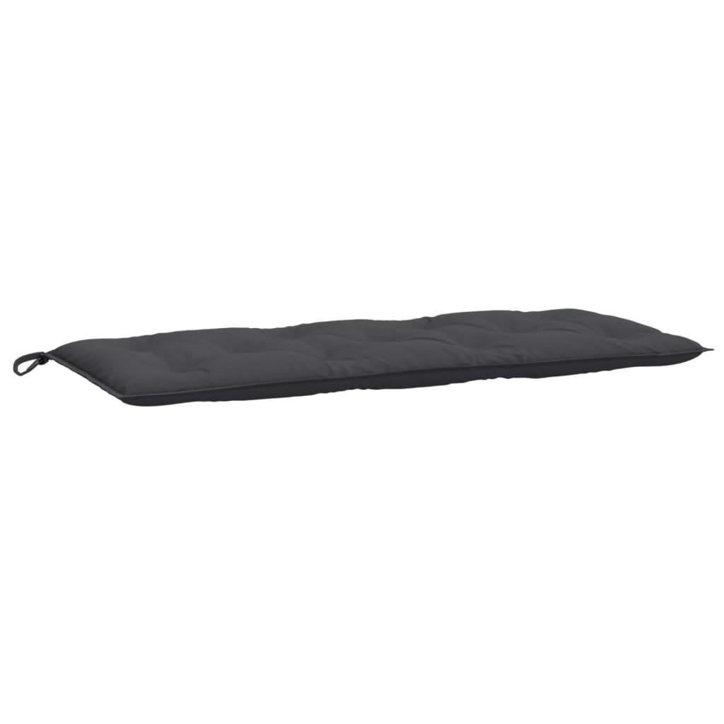 Cuscini Panca Giardino 2pz Antracite Mélange 120x50x7cm Tessuto | homemem39