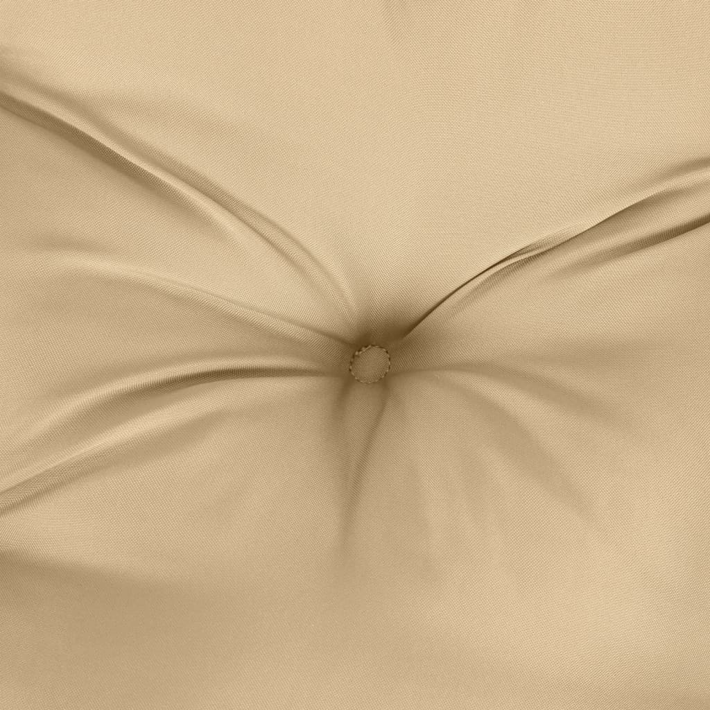 Cuscini Panca Giardino 2pz Beige Mélange 120x50x7 cm in Tessuto | homemem39