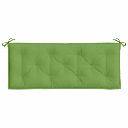 Cuscini Panca Giardino 2pz Verde Mélange 120x50x7 cm Tessuto | homemem39
