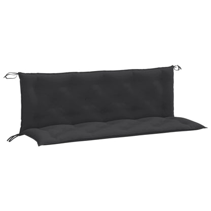 Cuscini Panca Giardino 2pz Antracite Mélange 150x50x7cm Tessuto | homemem39