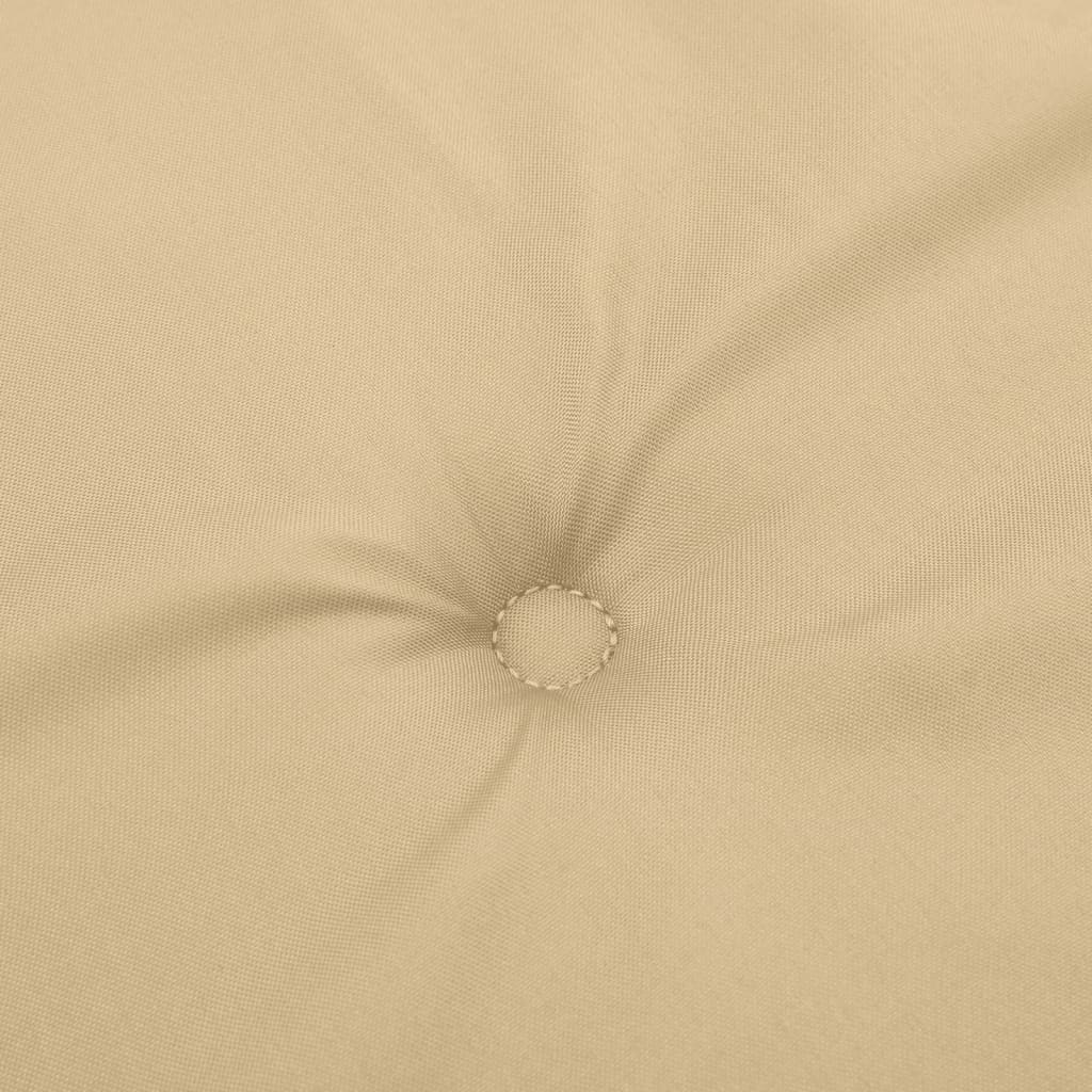 Cuscini Panca Giardino 2pz Beige Mélange 150x50x7 cm Tessuto | homemem39