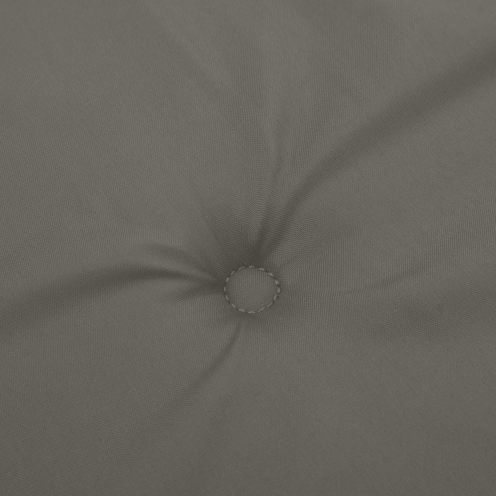 Cuscini Panca Giardino 2pz Grigio Scuro Mélange 200x50x7 cm | homemem39