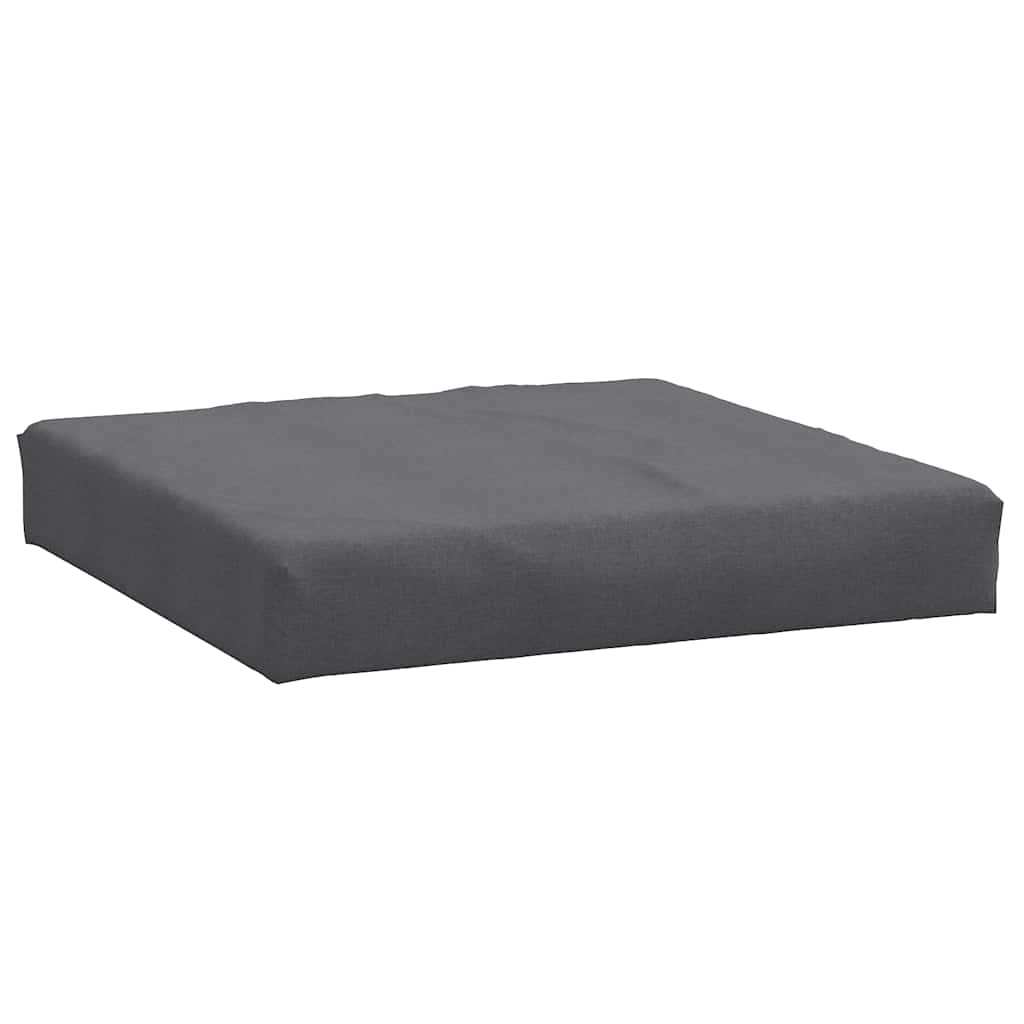 Cuscini per Pallet 2 pz Antracite Mélange in Tessuto | homemem39
