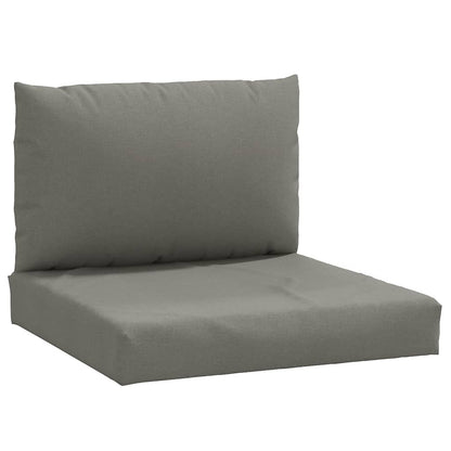 Cuscini per Pallet 2 pz Grigio Scuro Mélange in Tessuto | homemem39