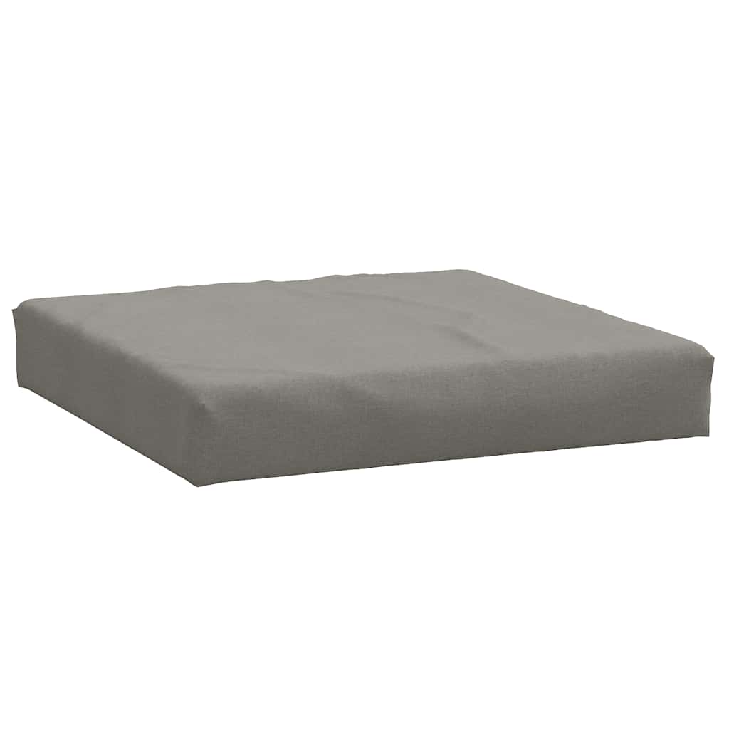 Cuscini per Pallet 2 pz Grigio Scuro Mélange in Tessuto | homemem39