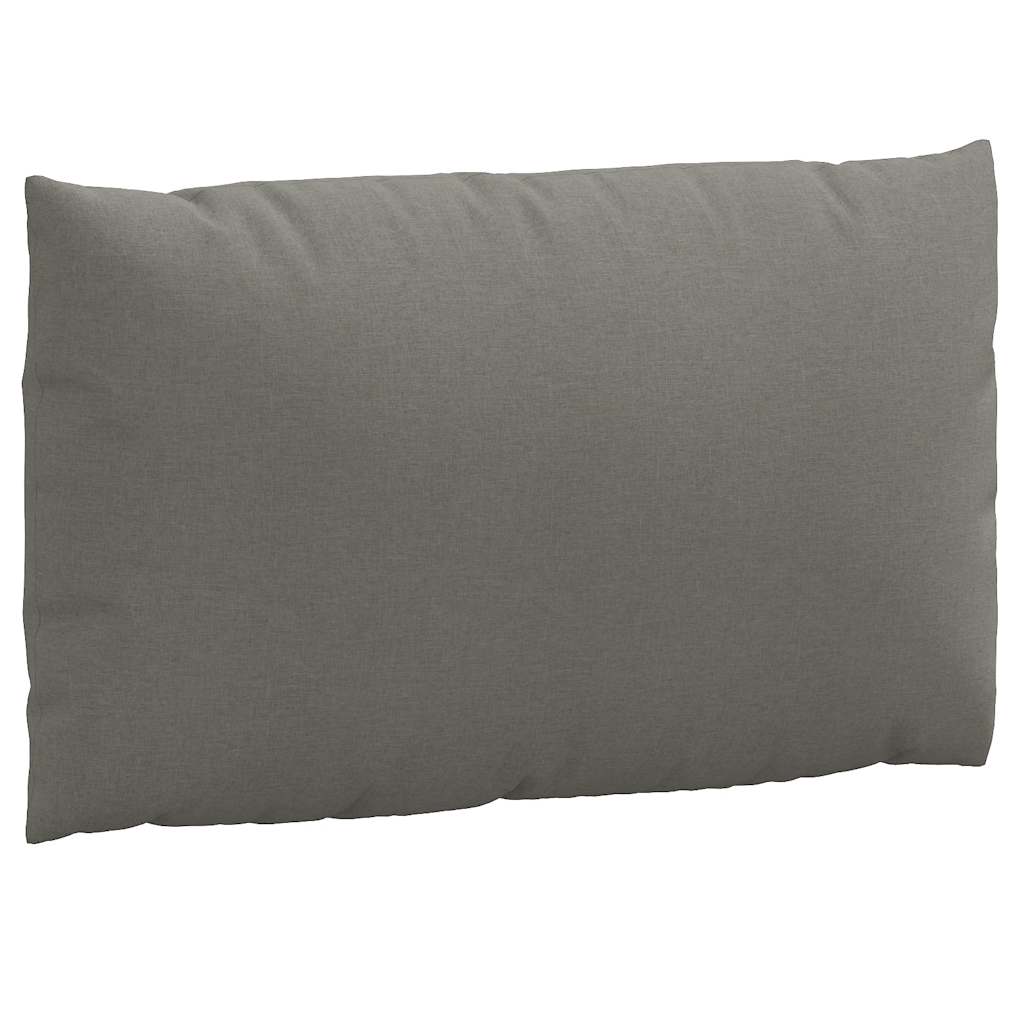 Cuscini per Pallet 2 pz Grigio Scuro Mélange in Tessuto | homemem39
