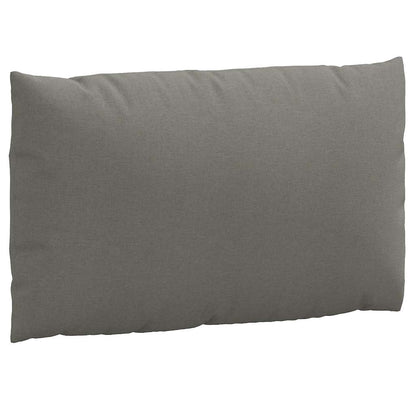 Cuscini per Pallet 2 pz Grigio Scuro Mélange in Tessuto | homemem39