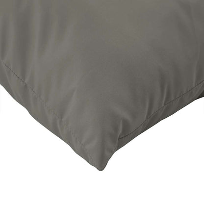 Cuscini per Pallet 2 pz Grigio Scuro Mélange in Tessuto | homemem39