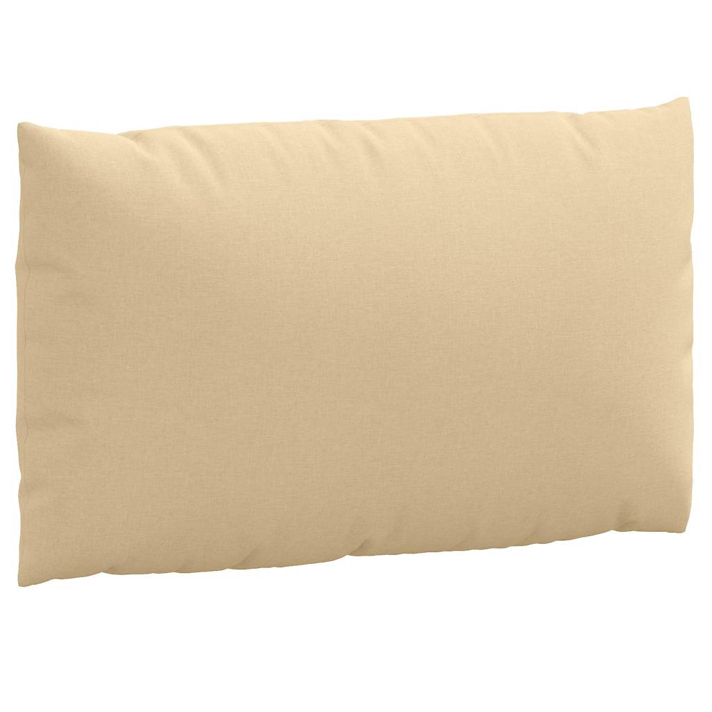Cuscini per Pallet 2 pz Beige Mélange in Tessuto | homemem39