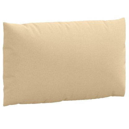 Cuscini per Pallet 2 pz Beige Mélange in Tessuto | homemem39